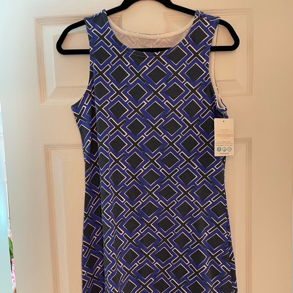 NWT—Mahi Gold Seaview Shift Dress (Black and Blue) - Picture 2 of 6